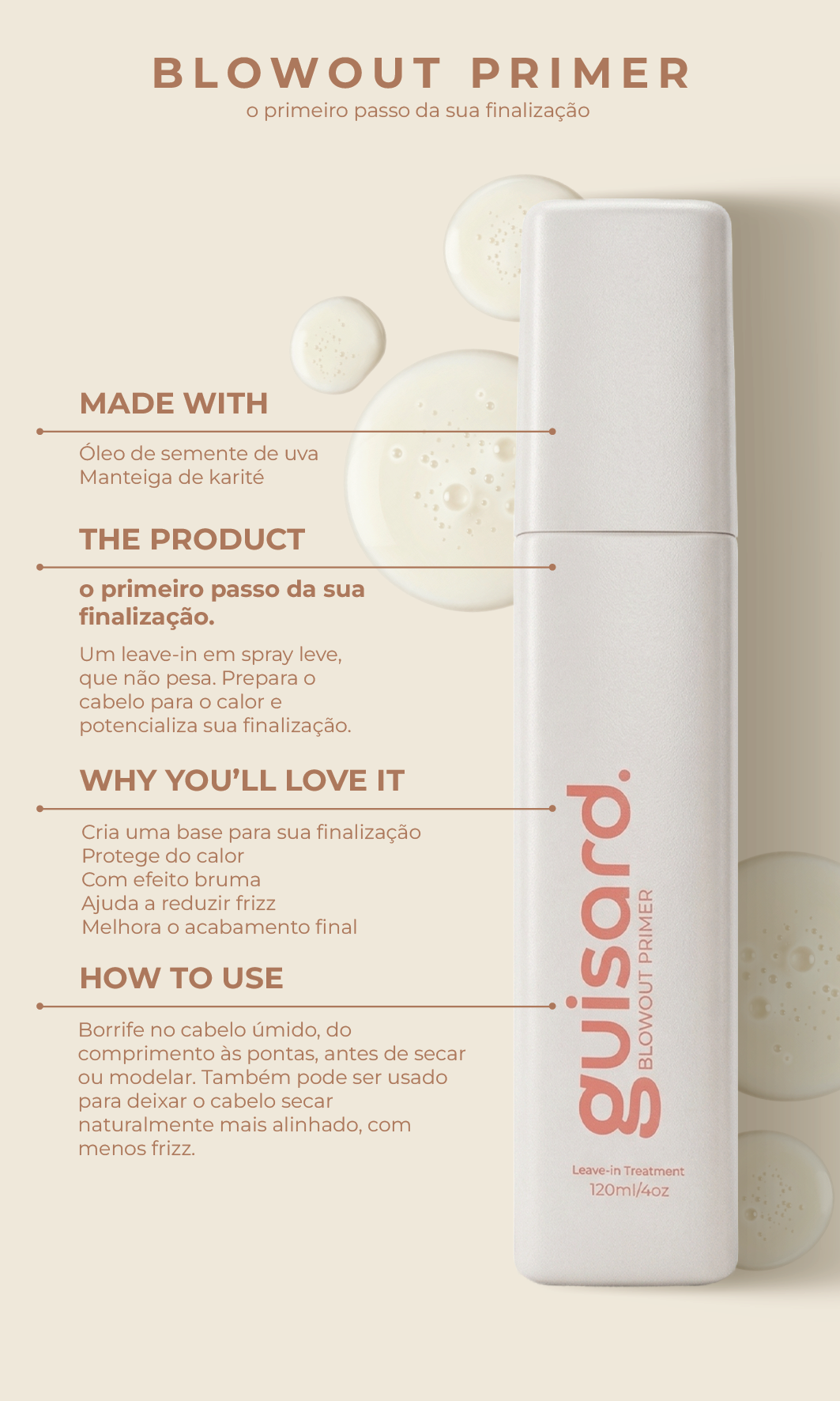 Blowout Primer Leave-in Conditioner 120ml